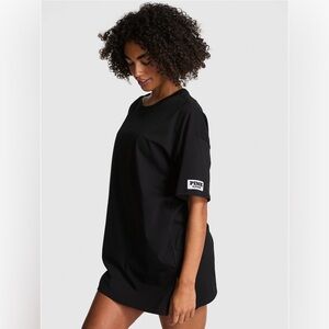 PINK Victoria's Secret Black Sleep Shirt